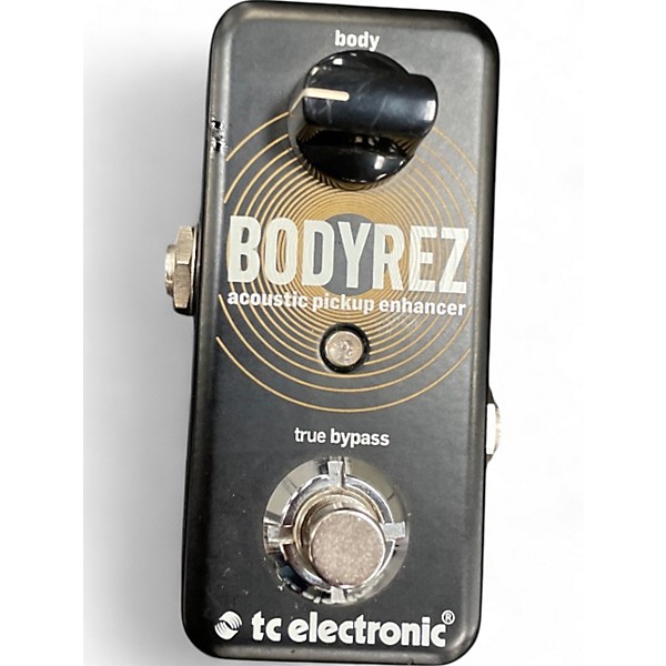 Used TC Electronic Bodyrez Acous Acoustic Enhancer Effect Pedal