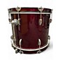 Used Peace 4 Piece Unmarked Red Drum Kit