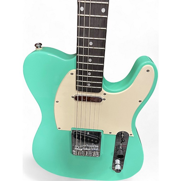 Used Sawtooth E SERIES T TYPE Seafoam Green Solid Body Electric Guitar