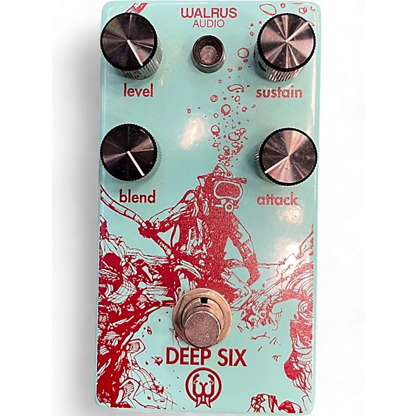 Used Walrus Audio Deep Six Compressor Effect Pedal