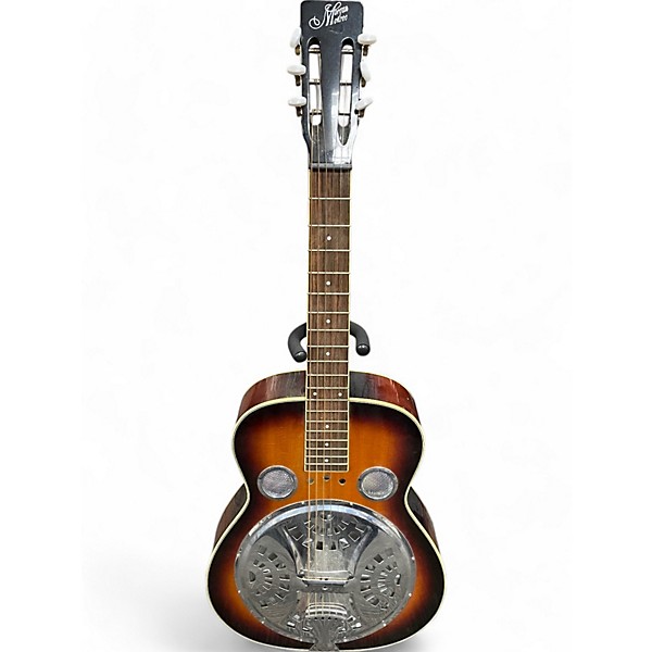 Used Morgan Monroe MSQ100 2 Tone Sunburst Resonator Guitar