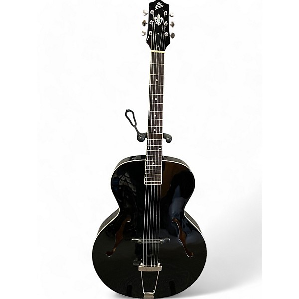 Used The Loar LH600 Black Acoustic Guitar