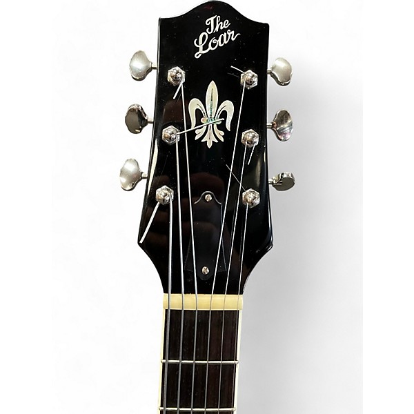 Used The Loar LH600 Black Acoustic Guitar