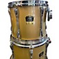 Used Yamaha 4 Piece Stage Custom Natural Drum Kit