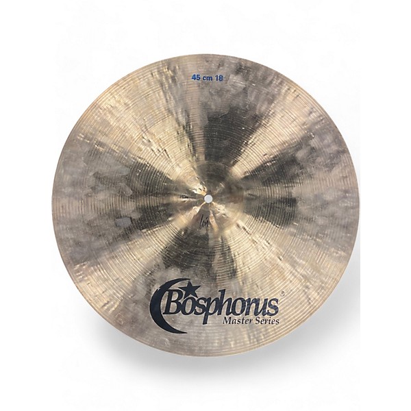 Used Bosphorus Cymbals 18in M18C Master Crash Cymbal