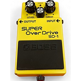 Used BOSS SD1 Super Overdrive Effect Pedal