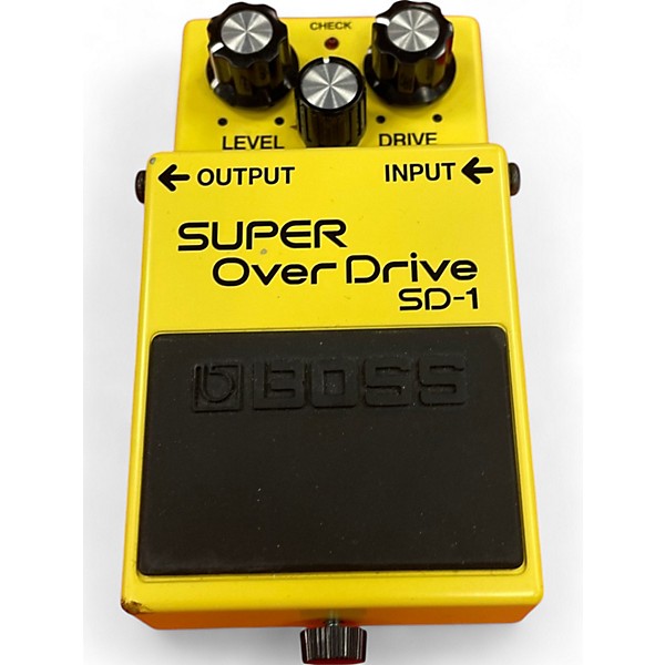 Used BOSS SD1 Super Overdrive Effect Pedal