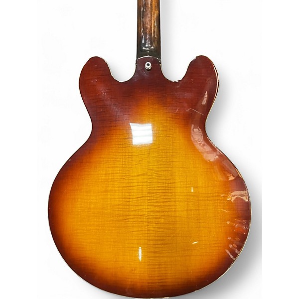 Vintage 1970s Electra 2281 Elvin Bishop Sunburst Hollow Body Electric Guitar