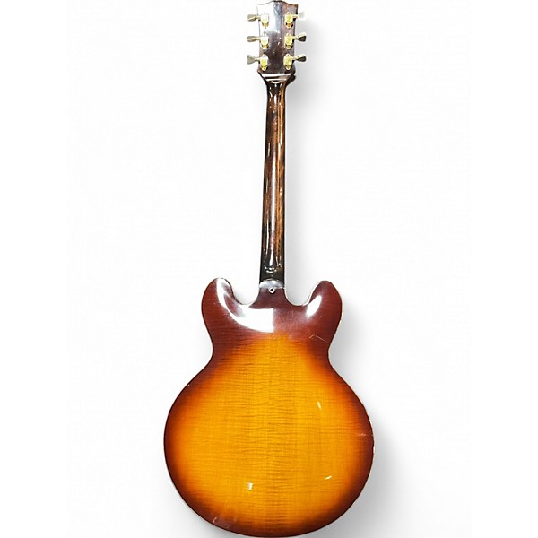 Vintage 1970s Electra 2281 Elvin Bishop Sunburst Hollow Body Electric Guitar