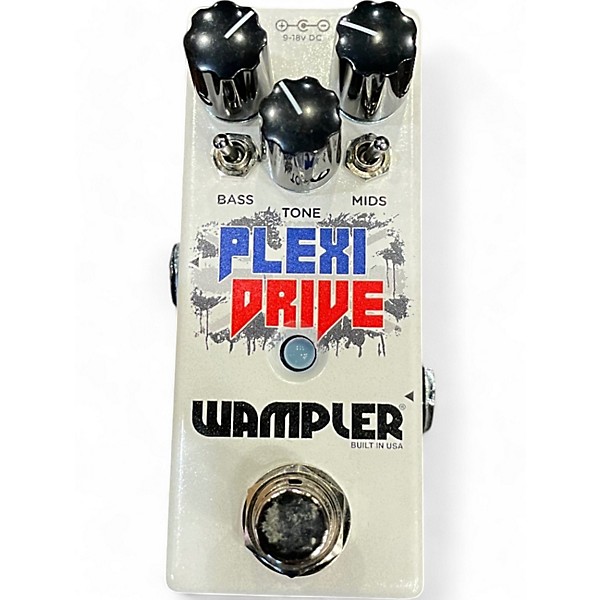 Used Wampler Wampler Plexi-Drive - White Effect Pedal