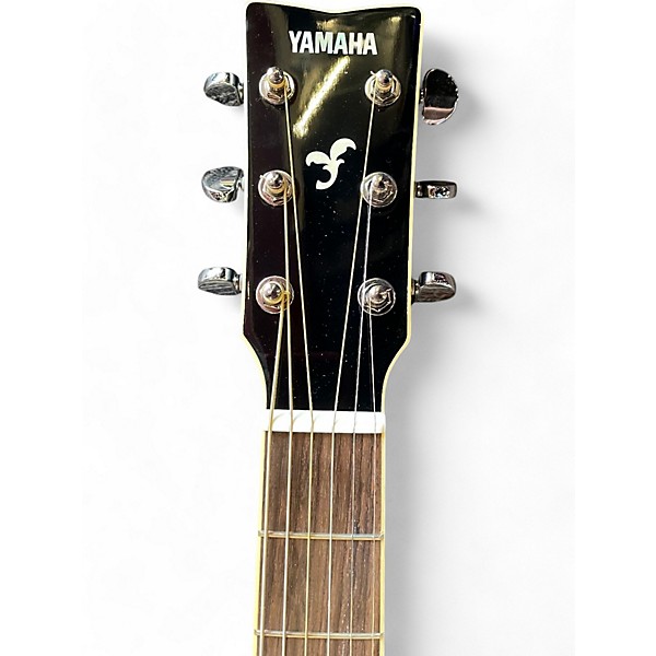 Used Yamaha FGX830C Black Acoustic Electric Guitar