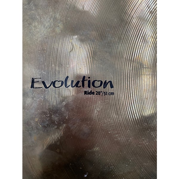 Used 2010s SABIAN 20in HHX Evolution Ride Cymbal