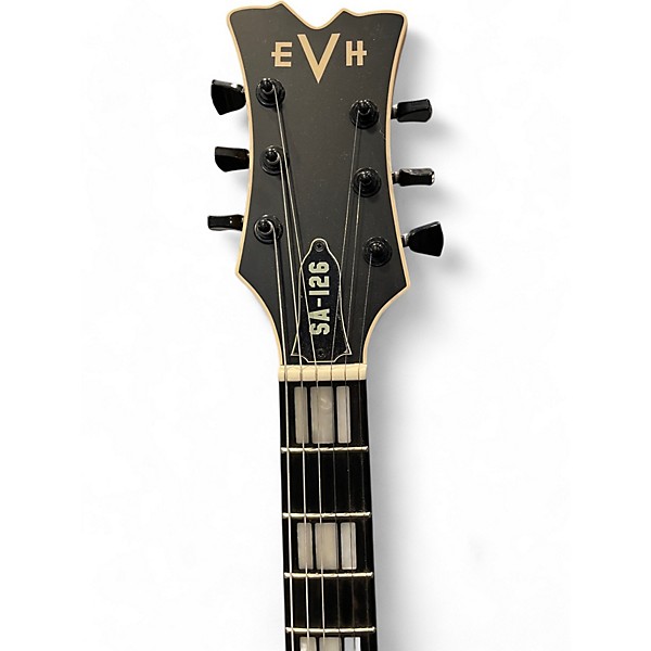 Used EVH SA126 Royal Olive Hollow Body Electric Guitar