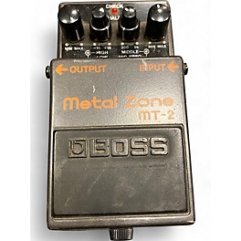 Used BOSS MT2 Metal Zone Distortion Effect Pedal