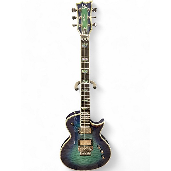 Used ESP LTD EC1000 FR Deluxe VIOLET SHADOW Solid Body Electric Guitar,Specials : American Fashion Style Bags On Sale