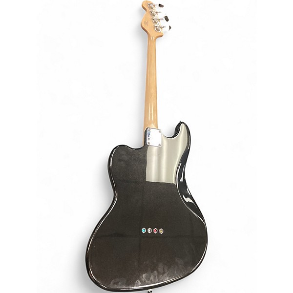 Used Squier Paranormal Rascal Bass Black Electric Bass Guitar