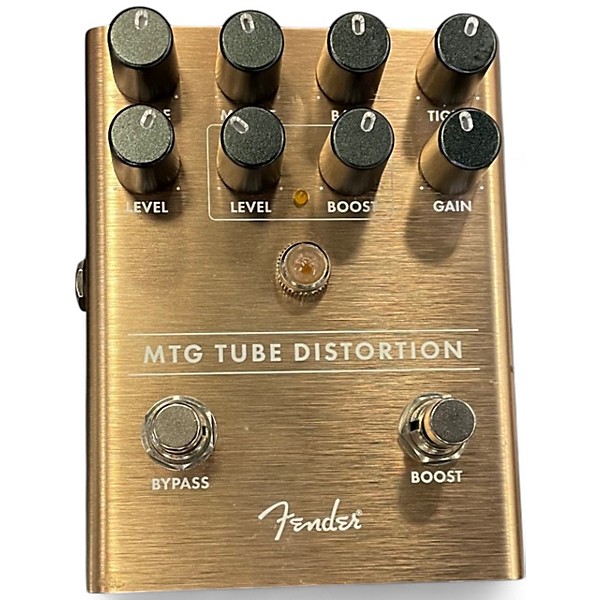 Used Fender MTG TUBE DISTORTION Effect Pedal