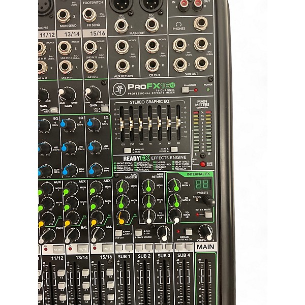 Used Mackie PROFX16 Unpowered Mixer