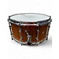 Used TAMA 14X7 S.L.P. Limited-Edition G-Maple Gloss Natural Zebrawood Drum