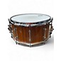 Used TAMA 14X7 S.L.P. Limited-Edition G-Maple Gloss Natural Zebrawood Drum