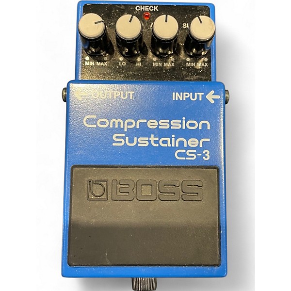 Used BOSS CS3 Compressor Sustainer Effect Pedal