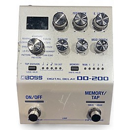 Used BOSS DD200 Digital Delay Effect Pedal