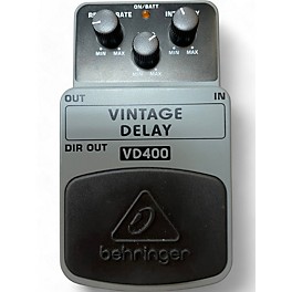 Used Behringer VD400 Vintage Delay Effect Pedal