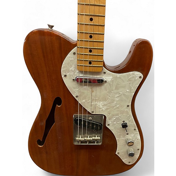 Vintage 1980s Fender 1980'S THINLINE Natural Hollow Body Electric Guitar