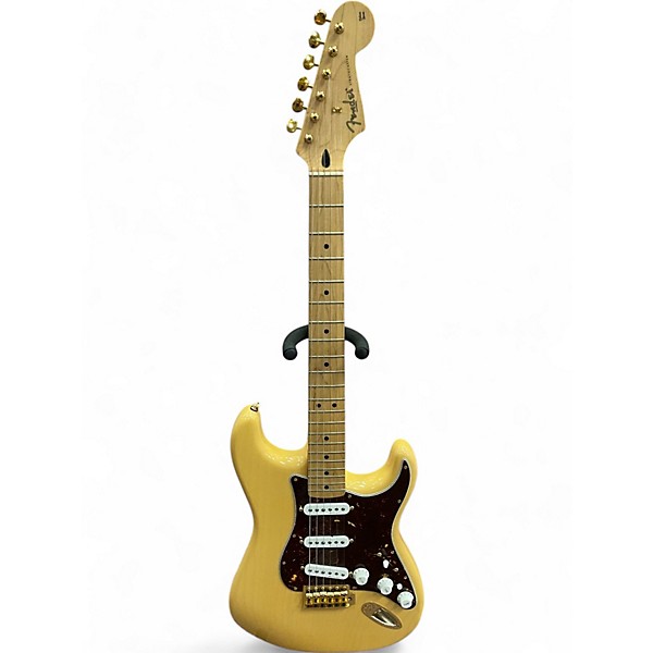 Used Fender DLX PLAYER STRAT Blonde Solid Body Electric Guitar,Specials : American Fashion Style Bags On Sale