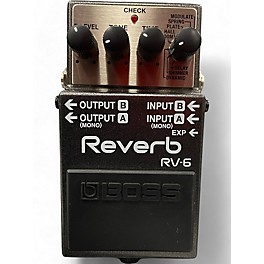 Used BOSS RV6 Digital Reverb Effect Pedal