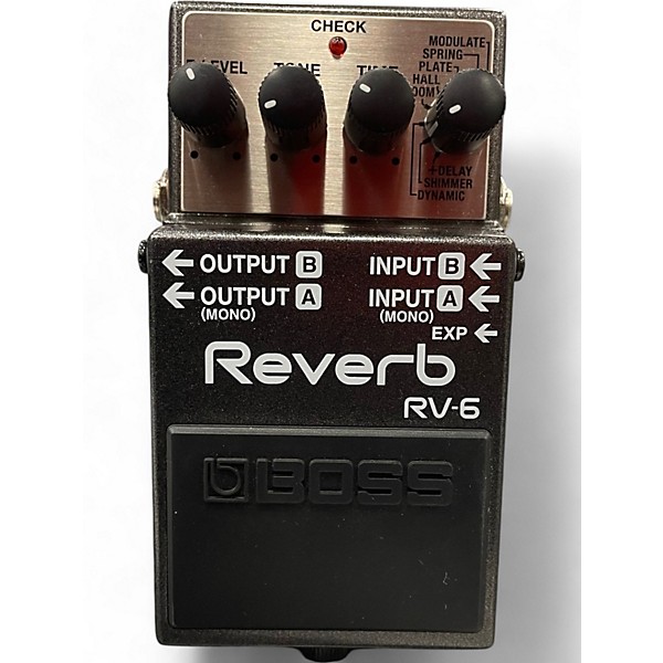 Used BOSS RV6 Digital Reverb Effect Pedal