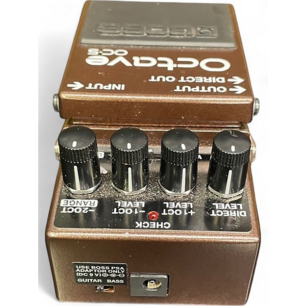 Used BOSS OC5 Effect Pedal