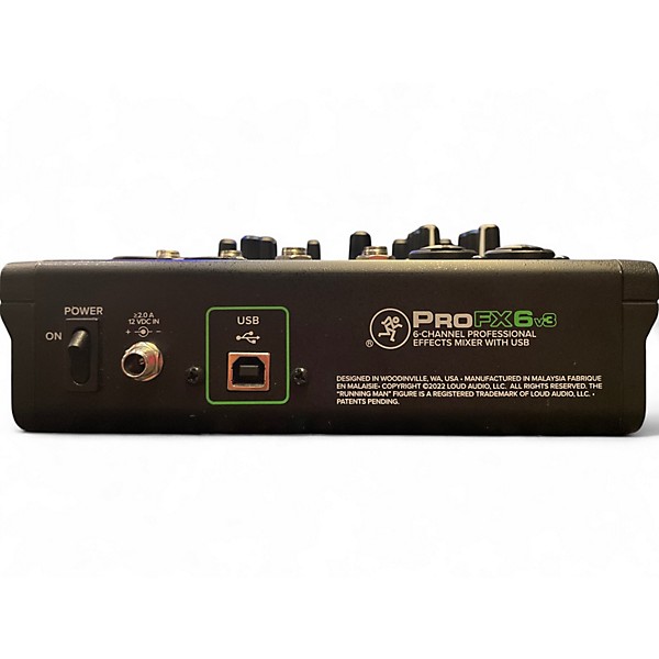 Used Mackie PROFX6 V3 Powered Mixer