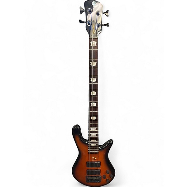 Used Spector EURO REBOP 4 DLX 2 Color Sunburst Electric Bass Guitar