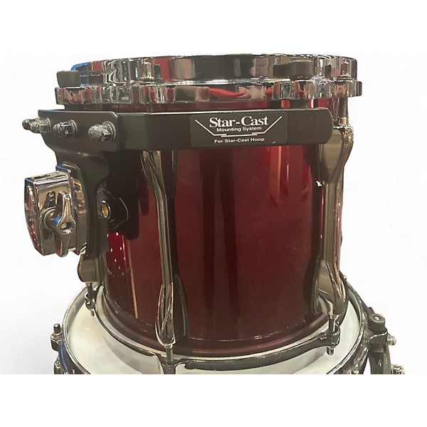 Used TAMA 5 Piece Superstar Hyperdrive Wine Red Drum Kit