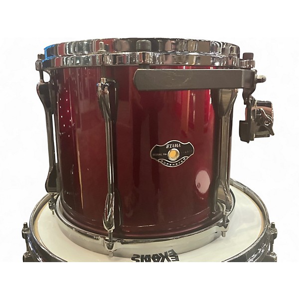 Used TAMA 5 Piece Superstar Hyperdrive Wine Red Drum Kit