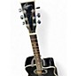 Used Esteban American Legacy Black and Silver Acoustic Electric Guitar