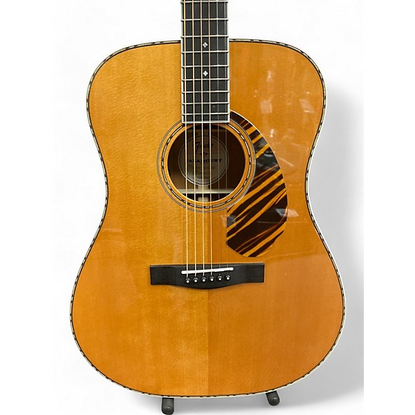 Used Fender PD-220 E Natural Acoustic Electric Guitar