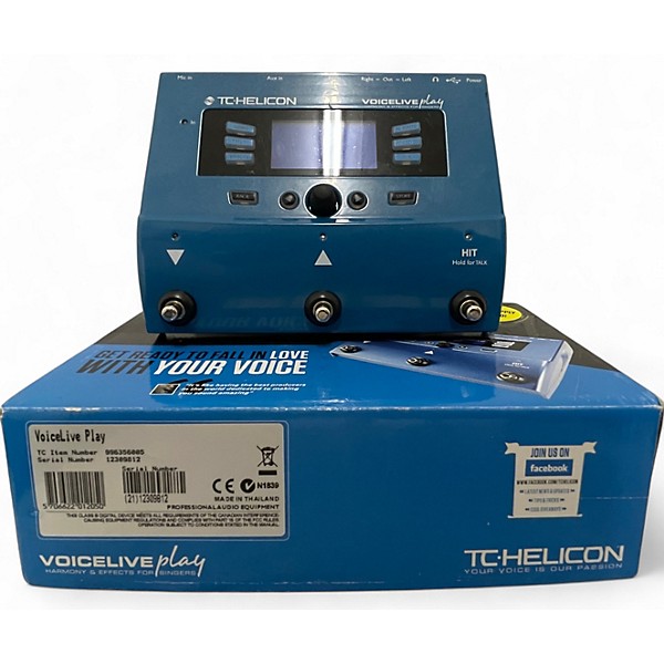 Used TC Helicon Used TC Helicon VoiceLive Play Vocal Processor 