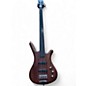 Used 2020 Warwick Pro Series Standard Corvette 4 String Fretless Natural  Electric Bass Guitar thumbnail