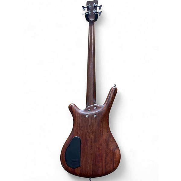 Used 2020 Warwick Pro Series Standard Corvette 4 String Fretless Natural  Electric Bass Guitar