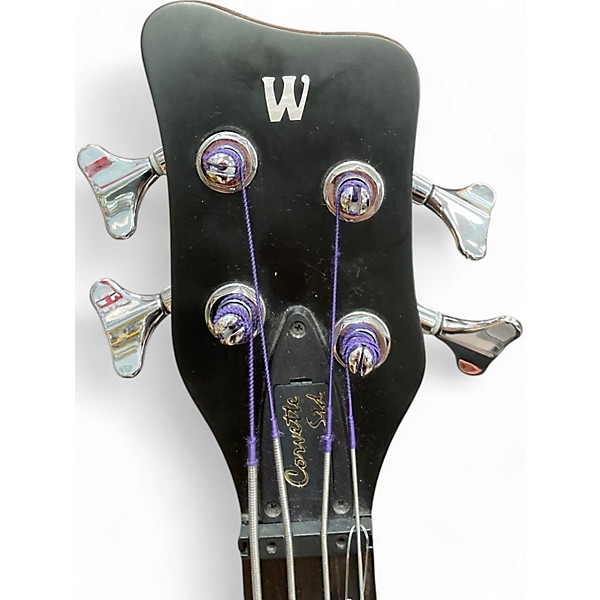 Used 2020 Warwick Pro Series Standard Corvette 4 String Fretless Natural  Electric Bass Guitar