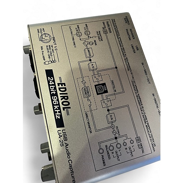 Used Edirol UA-25 Audio Interface