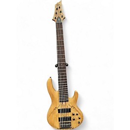 Used ESP B206 6 String Spalted Maple Electric Bass Guitar