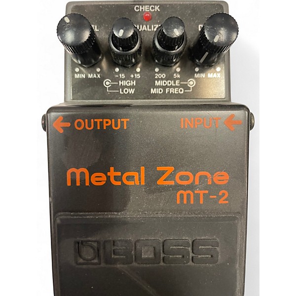 Used BOSS MT-2 Effect Pedal