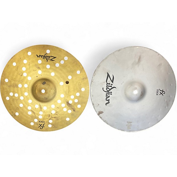 Used Zildjian 14in FX STACK Cymbal