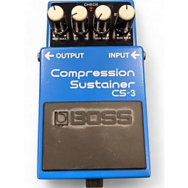 Used BOSS CS3 Compressor Sustainer Effect Pedal