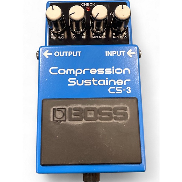 Used BOSS CS3 Compressor Sustainer Effect Pedal