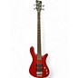 Used RockBass by Warwick Streamer Red Electric Bass Guitar thumbnail