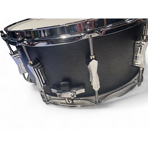 Used British Drum Co. 14in NICKO MCBRAIN SIGNATURE SNARE Black Drum